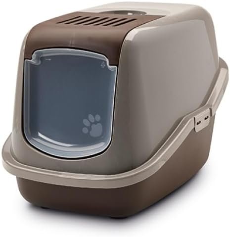 Arenero cerrado para gatos: opción para controlar olores